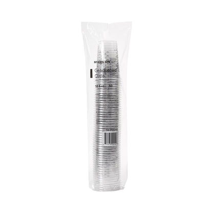 McKesson Drinking Cup 10 oz. Clear Polyethylene Disposable (1127772_CS)