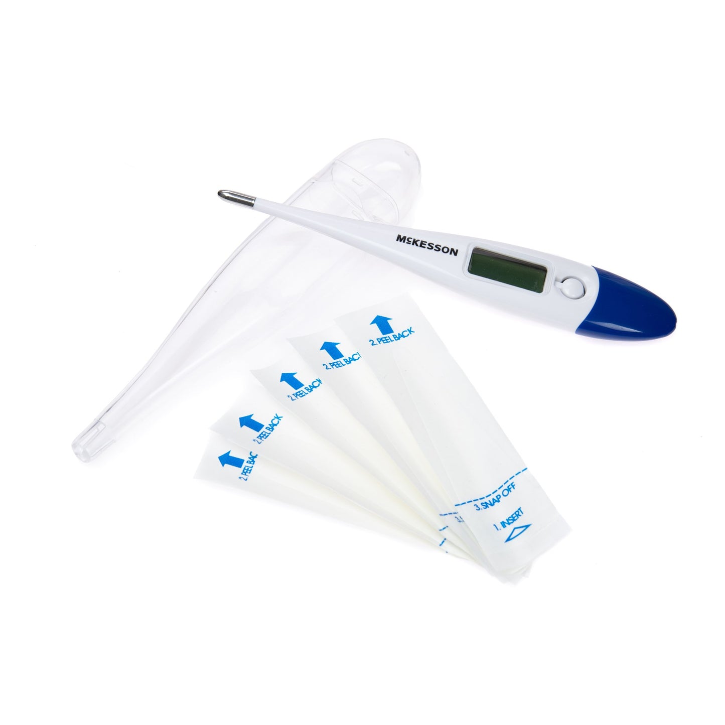 McKesson Digital Stick Thermometer Oral Probe Handheld (1125662_EA)