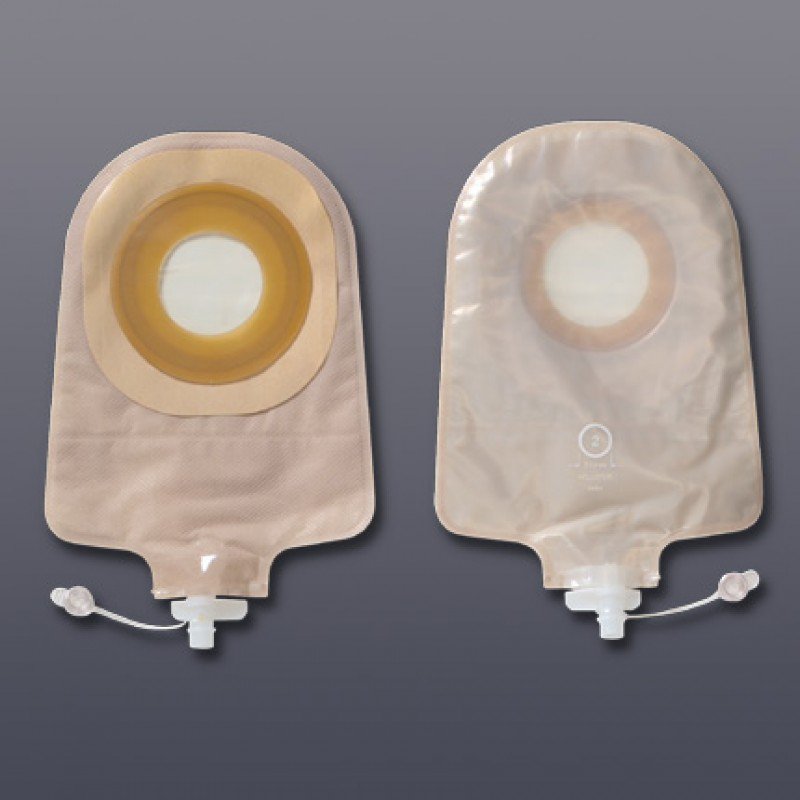 Premier™ Urostomy Pouch One-Piece System 9 Inch Length Pre-Cut 1-3/4 Inch Stoma Drainable (304040_BX)