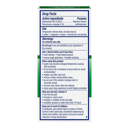 Visine® Allergy Eye Relief 0.5 oz. Eye Drops (1228867_EA)