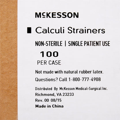 McKesson Calculi Strainer All 24 Hour Specimen Collectors (482530_EA)
