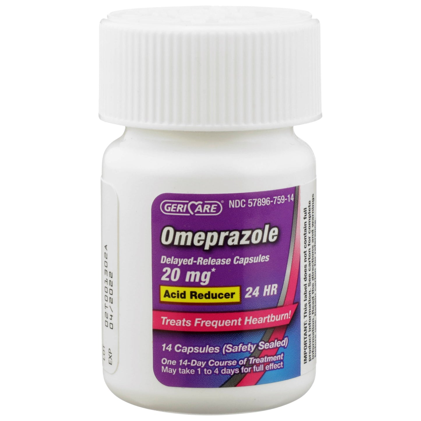 Geri-Care® Antacid 20.6 mg Strength Delayed-Release Capsule 42 per Box (705864_CS)