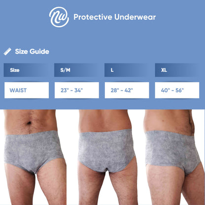 Nexwear Male Adult Absorbent Underwear Pull On X-Large Disposable Moderate Absorbency (1260916_CS)