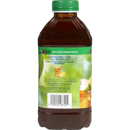 Thick & Easy® Thickened Beverage 46 oz. Bottle Iced Tea Flavor Liquid IDDSI Level 2 Mildly Thick (732809_EA)
