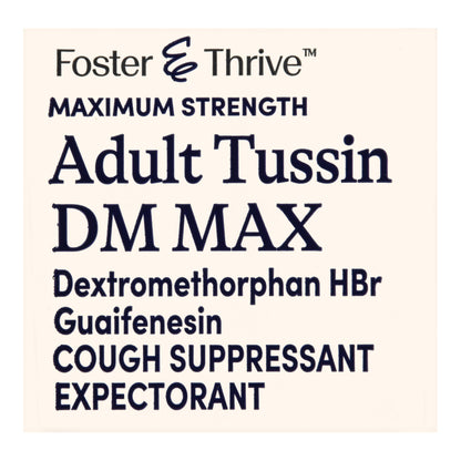 Foster & Thrive™ Cold and Cough Relief 20 mg; 400 mg / 20 mL Strength Liquid 4 oz. (1238986_EA)