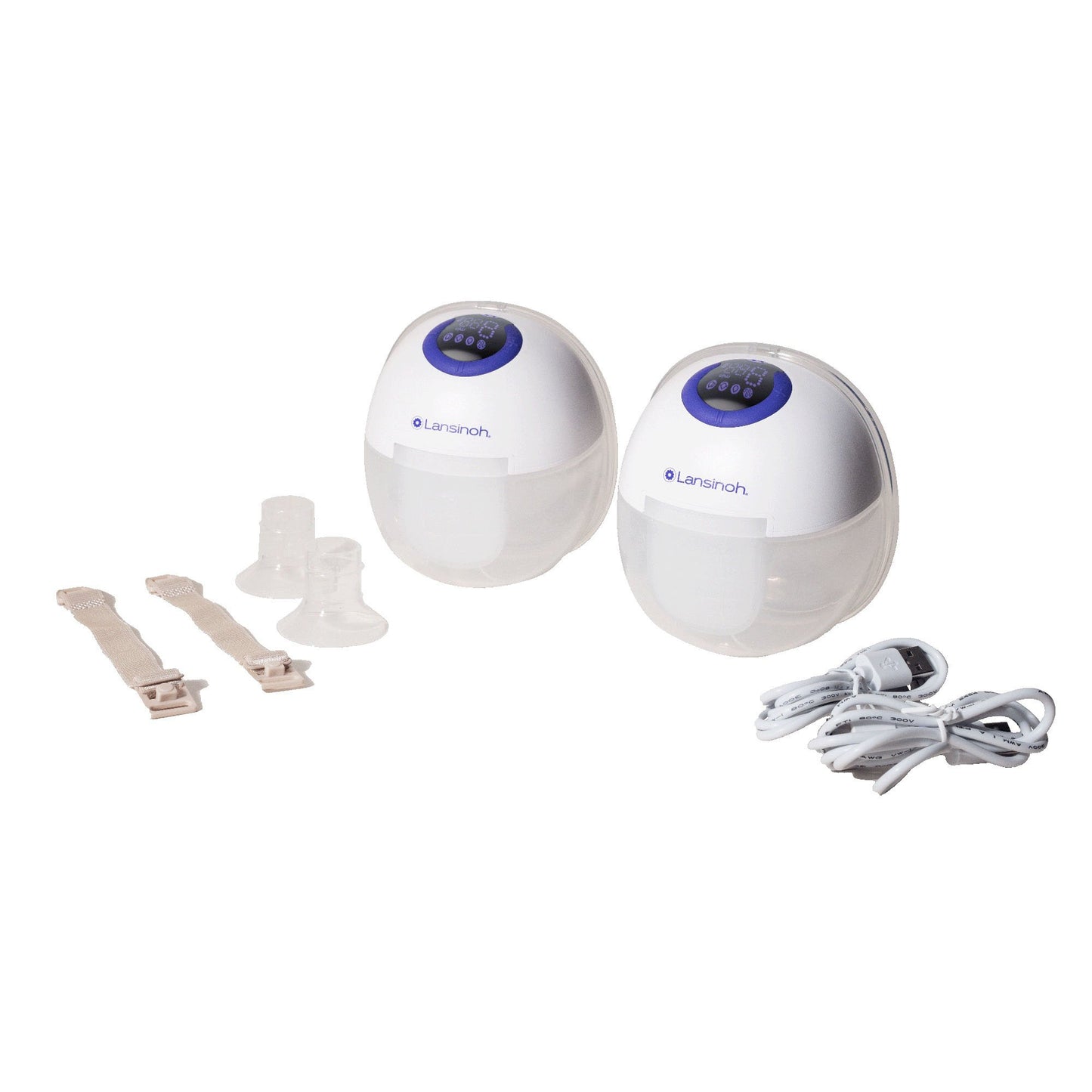 Lansinoh® DiscreetDuo™ Hands Free Double Electric Breast Pump Lansinoh® DiscreetDuo™ (1244518_EA)