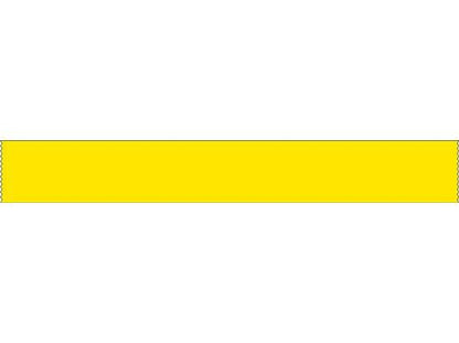 Shamrock Scientific Blank Instrument Tape Colored Identification Tape Yellow Tape 1/4 X 500 Inch (491612_RL)