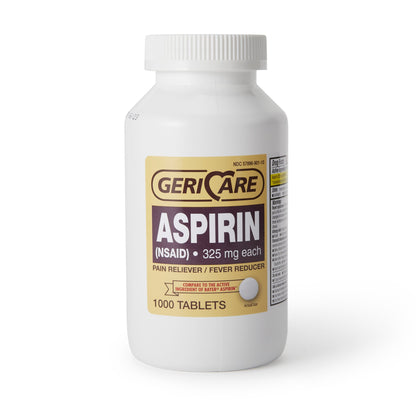 Quali-Tabs Pain Relief 325 mg Strength Aspirin Tablet 1,000 per Bottle (558665_BT)