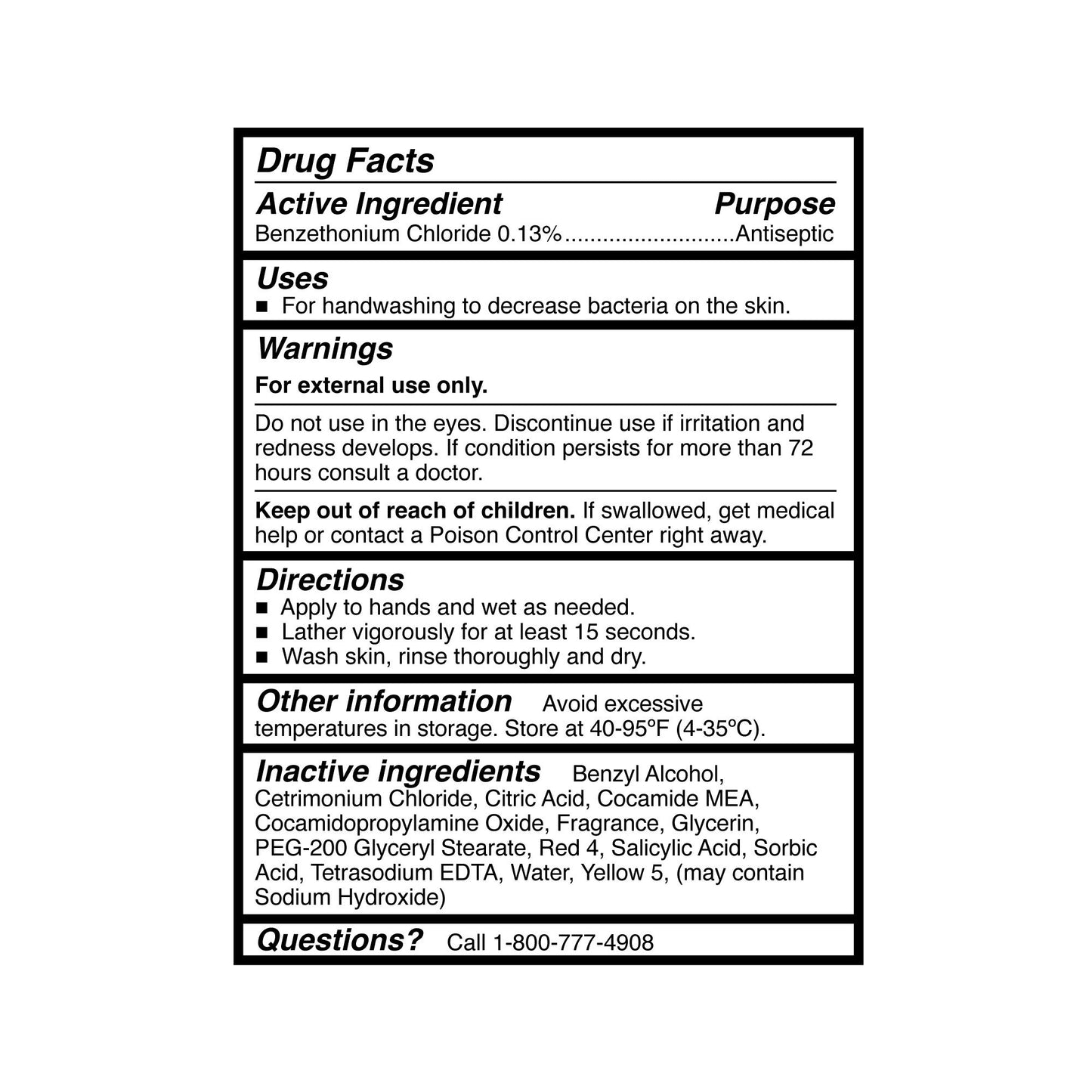 McKesson Antibacterial Soap Liquid 1,000 mL Dispenser Refill Bag Clean Scent (1067681_EA)