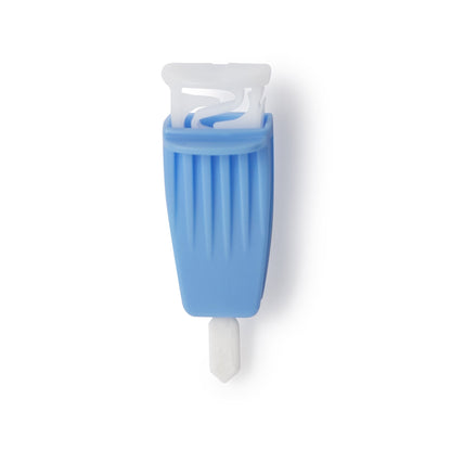 Assure® Safety Lancet 28 Gauge Protective Safety Cap Push Button Activation Finger (689753_BX)