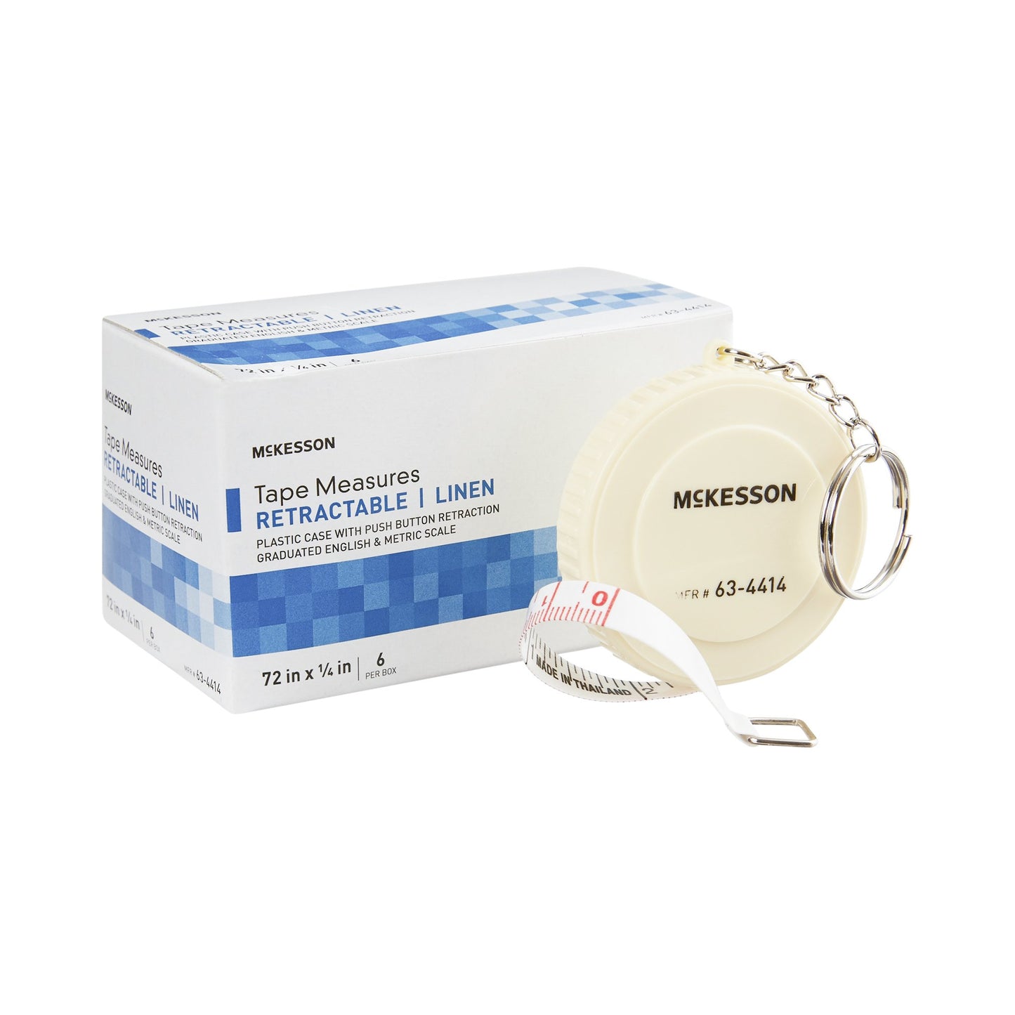 McKesson Measurement Tape 72 Inch Cloth Reusable English / Metric (481650_EA)