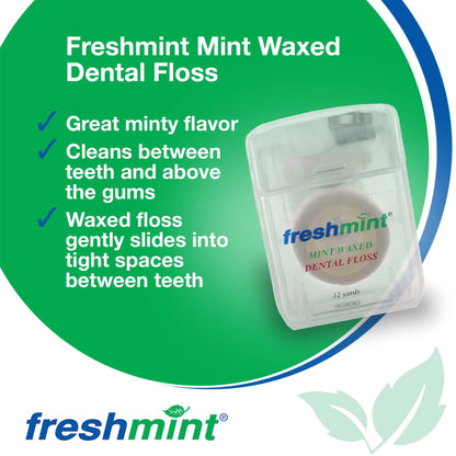 Freshmint® Dental Floss 12 Yard Mint Flavor (810220_PK)