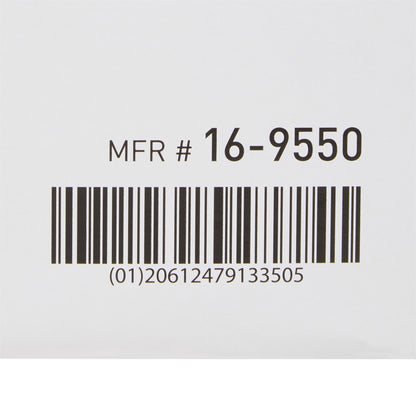 McKesson Flexible Drinking Straw 7-3/4 Inch Length White Individually Wrapped (485517_CS)