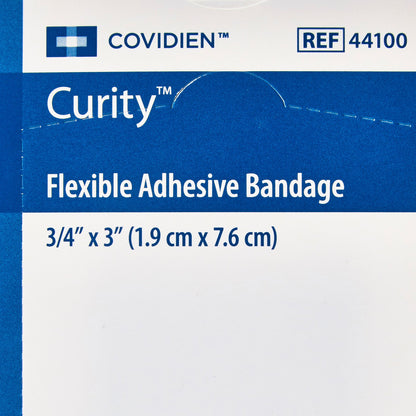 Curity™ Adhesive Strip 3/4 X 3 Inch Fabric Rectangle Tan Sterile (731634_CS)