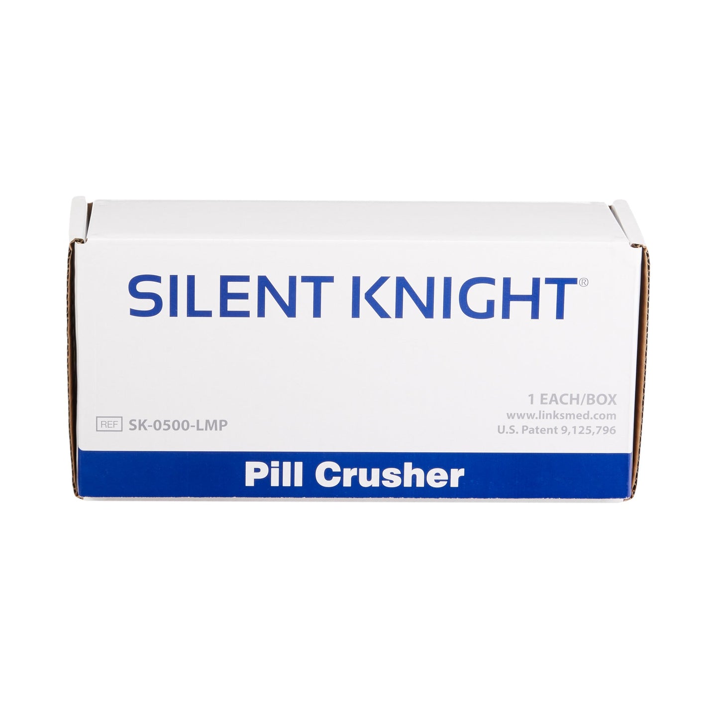 Silent Knight® Pill Crusher Hand Operated Blue / White (1026306_EA)