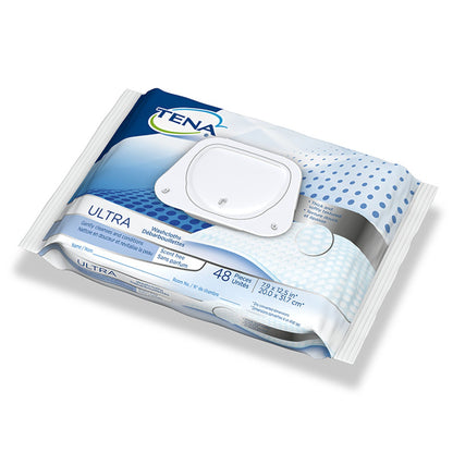 TENA ProSkin™ Ultra Personal Cleansing Wipe Soft Pack Unscented 48 Count (931642_CS)