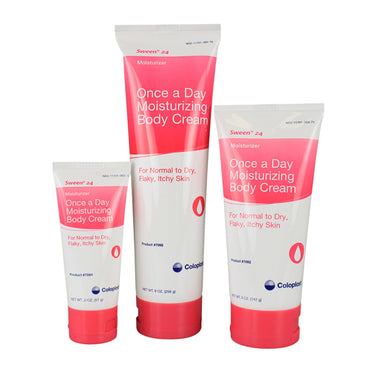 Sween® 24 Hand and Body Moisturizer 2 oz. Tube Unscented Cream CHG Compatible (497387_CS)