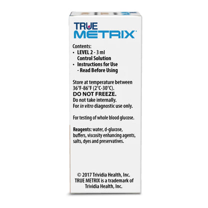 TRUE METRIX® Blood Glucose Control Solution 3 mL Level 2 (1206112_EA)