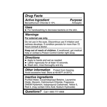McKesson Antibacterial Soap Foaming 1,000 mL Dispenser Refill Bag Clean Scent (1067685_CS)