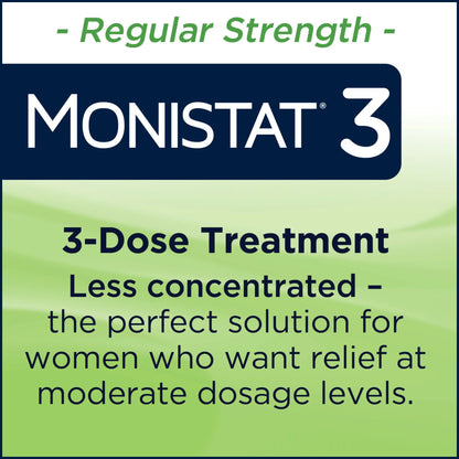 MONISTAT® 3-Day Treatment Combination Pack Ovule® Vaginal Antifungal 200 mg / 2% Strength Ovule® insert 3 Per Box Applicator (1231448_BX)