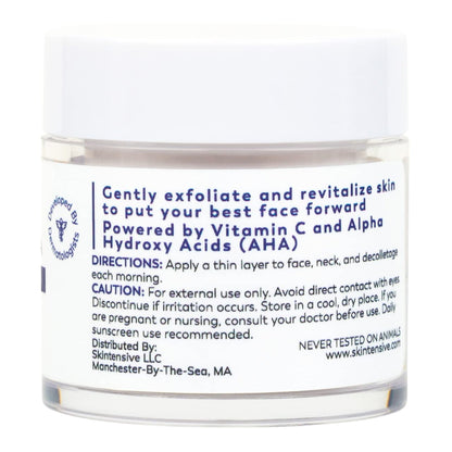 Skintensive® Vitamin C + AHA Morning Ritual Cream Facial Moisturizer 1.6 oz. Jar Unscented Cream (1267987_CS)
