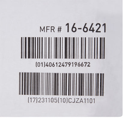 McKesson Sterilization Pouch Ethylene Oxide (EO) Gas / Steam 12 X 18 Inch Transparent Blue / White Self Seal Paper / Film (960948_BX)