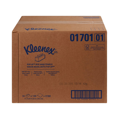 Kleenex® Guest Towel Pop Up Box Pop Up 9 X 10-1/2 Inch (579321_CS)