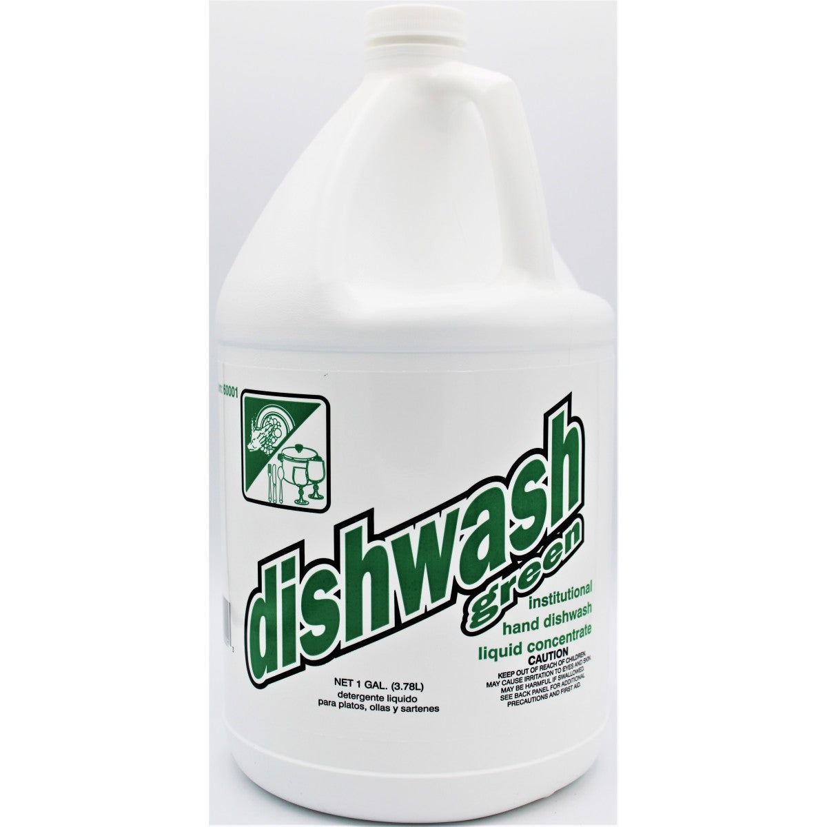 Hospeco® Dishwash Green Hand Dishwash Concentrate, 4x1 Gallon (HOS60001)