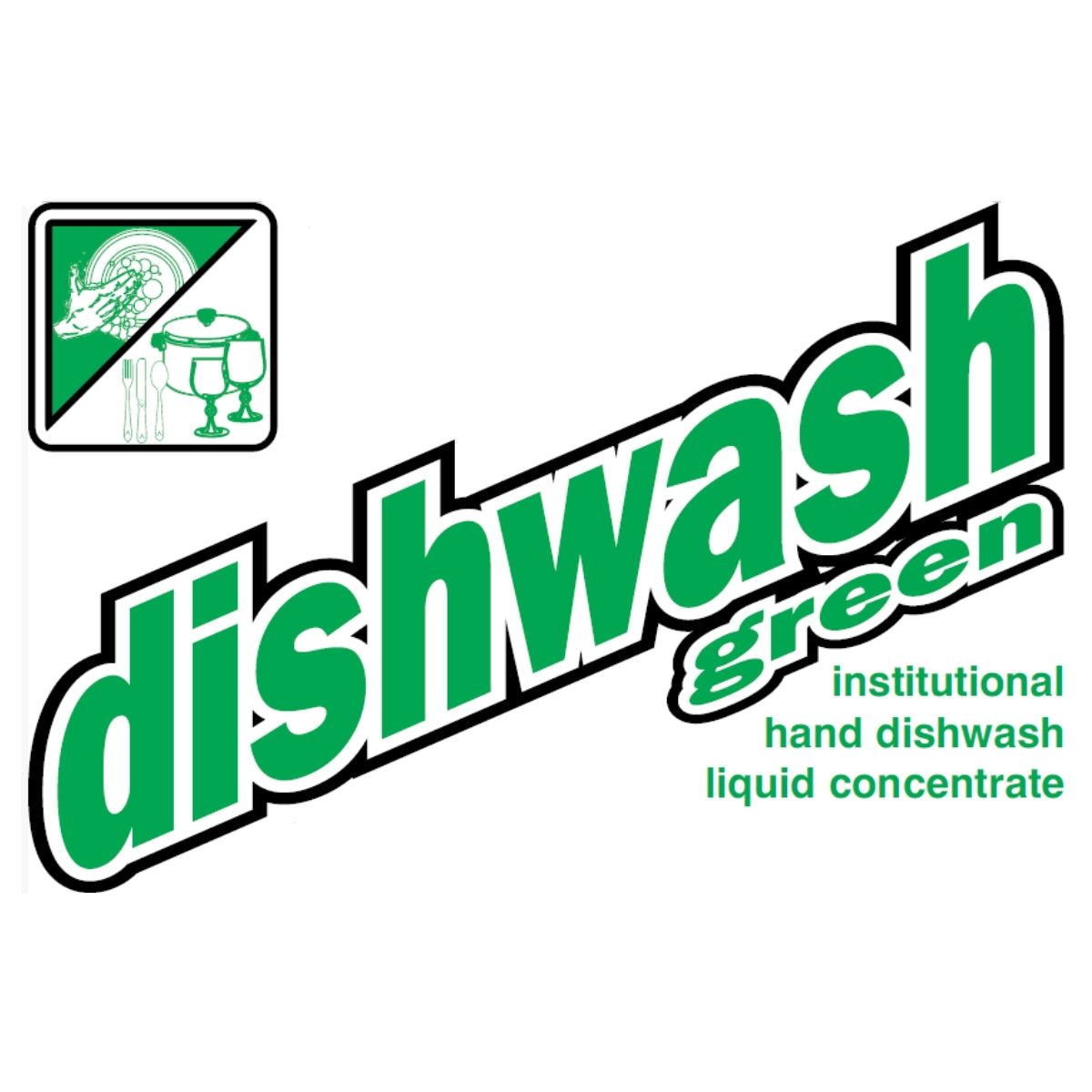 Hospeco® Dishwash Green Hand Dishwash Concentrate, 5 Gallon (HOS60005)