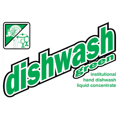 Hospeco® Dishwash Green Hand Dishwash Concentrate, 5 Gallon (HOS60005)