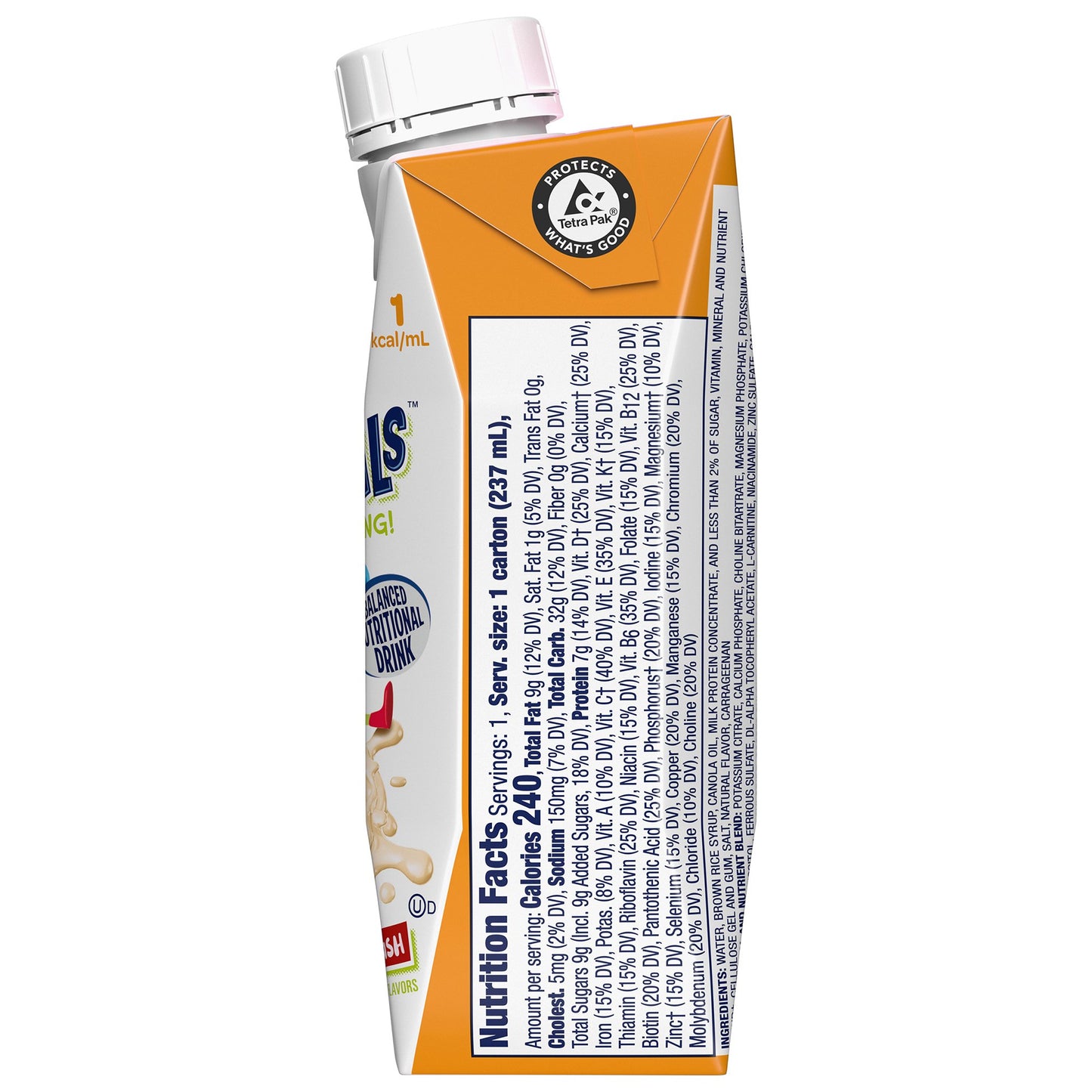 Boost® Kid Essentials™ 1.0 Pediatric Oral Supplement Strawberry Splash Flavor 8 oz. Carton Liquid Vitamins / Minerals (1178507_EA)