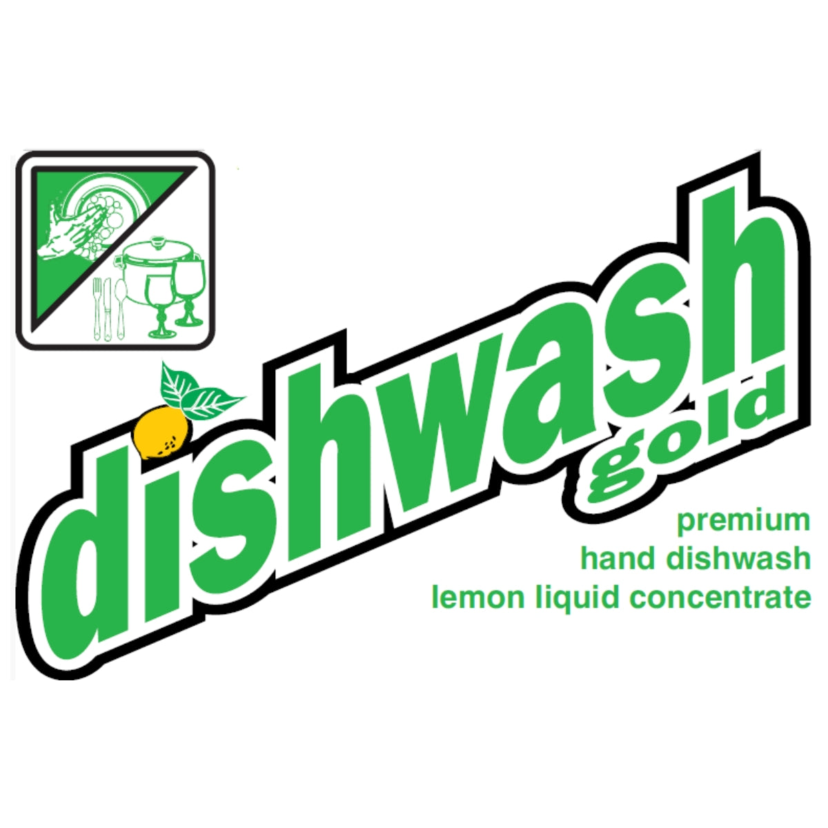 Hospeco® Dishwash Gold Hand Dishwash Concentrate, 5 Gallon (HOS60105)