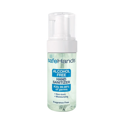safeHands® Alcohol-Free Hand Sanitizer 1.75 oz. BZK (Benzalkonium Chloride) Foaming Bottle (868131_EA)