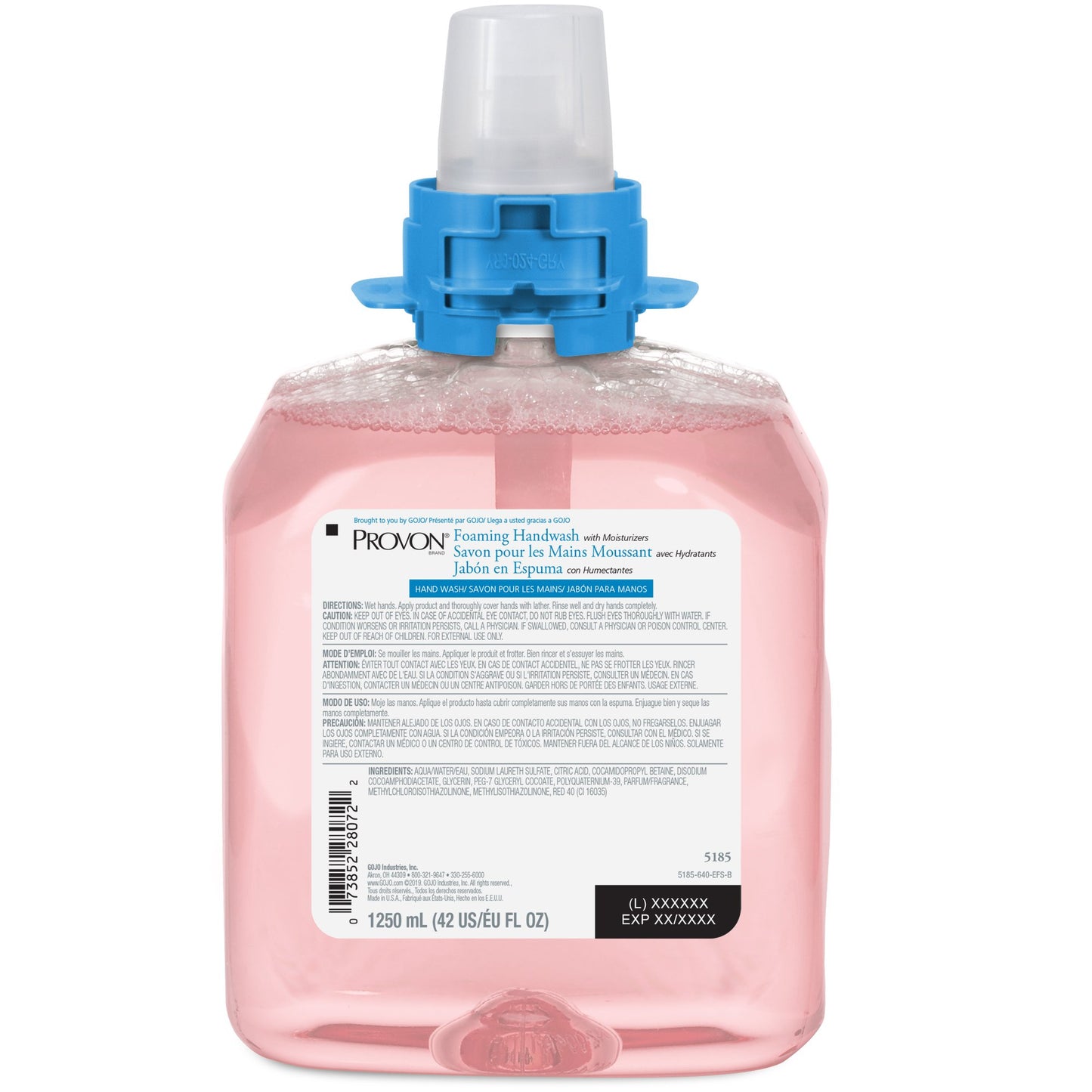 PROVON® Soap Foaming 1,250 mL Dispenser Refill Bottle Cranberry Scent (1165668_CS)