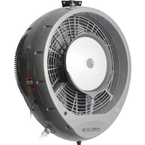 Global Industrial 29" Wall Mount Atomizing Evaporative Cooler, 5,885 CFM (WB604129)