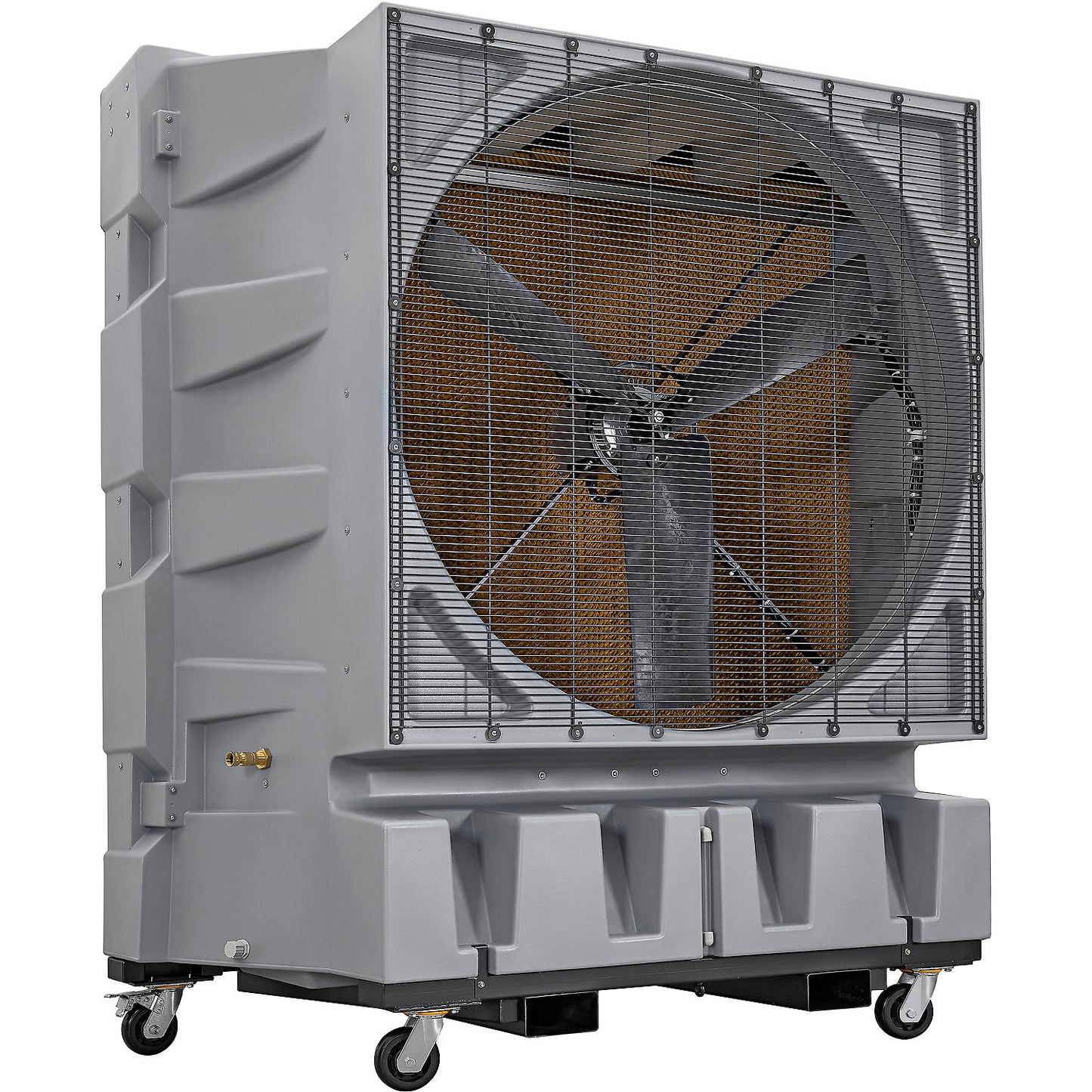Global Industrial 48" Portable Evaporative Cooler, Direct Drive, 3-Speed, 92.5 Gal. Capacity (WB604152)