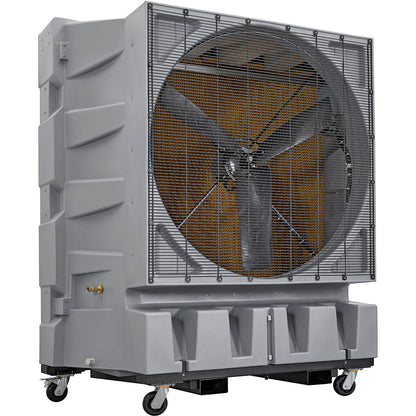 Global Industrial 48" Portable Evaporative Cooler, Direct Drive, 3-Speed, 92.5 Gal. Capacity (WB604152)