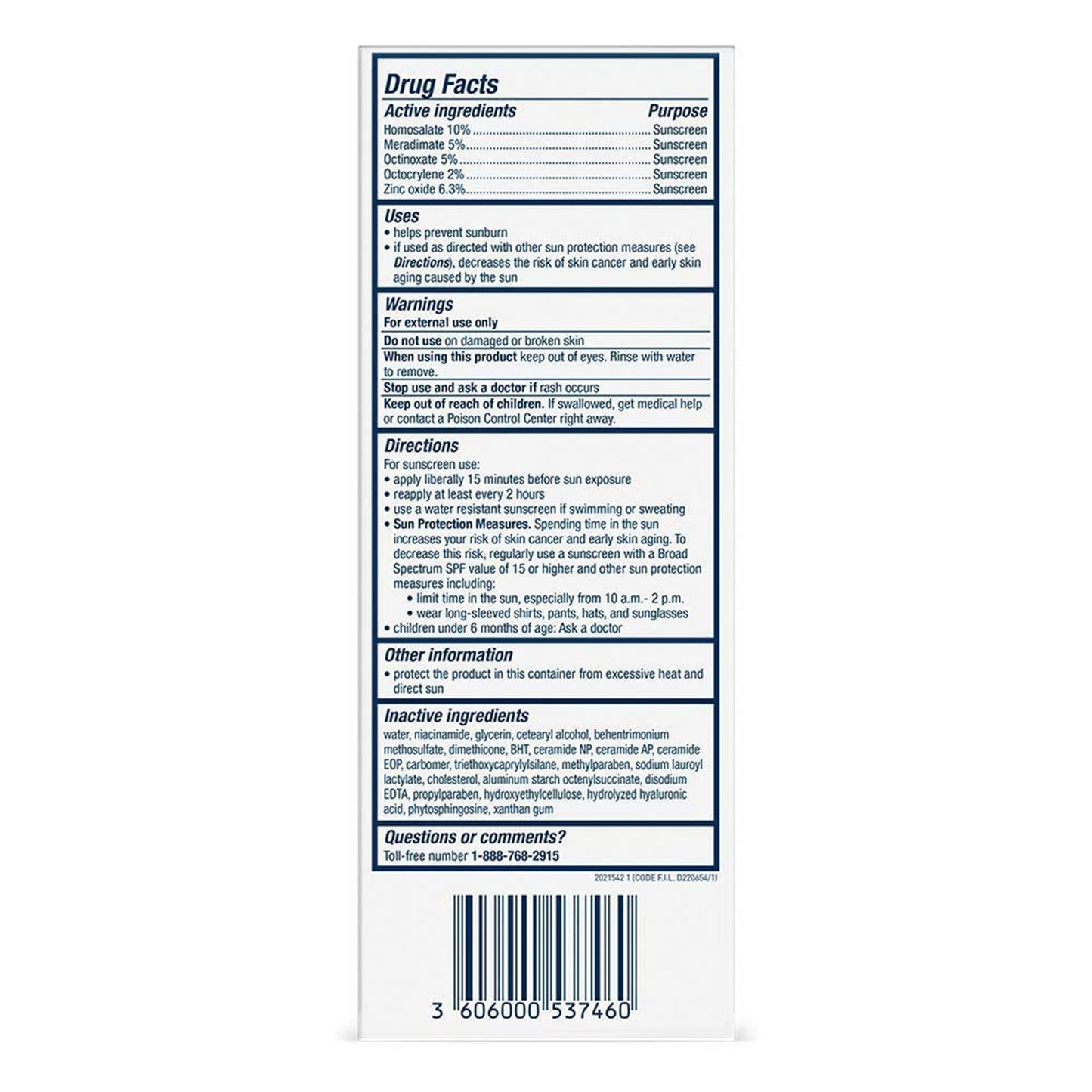 CeraVe® AM Facial Moisturizer with Sunscreen 3 oz. Pump Bottle Unscented Lotion (1229989_EA)