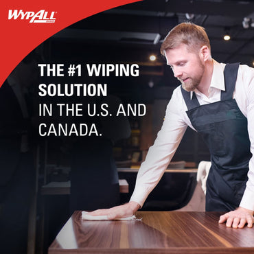 WypAll® General Clean X60 Task Wipe 1180 Sheets Pop-Up™ Box 9.1 X 165.8 Inch NonSterile Limited Reuse (1252415_CS)