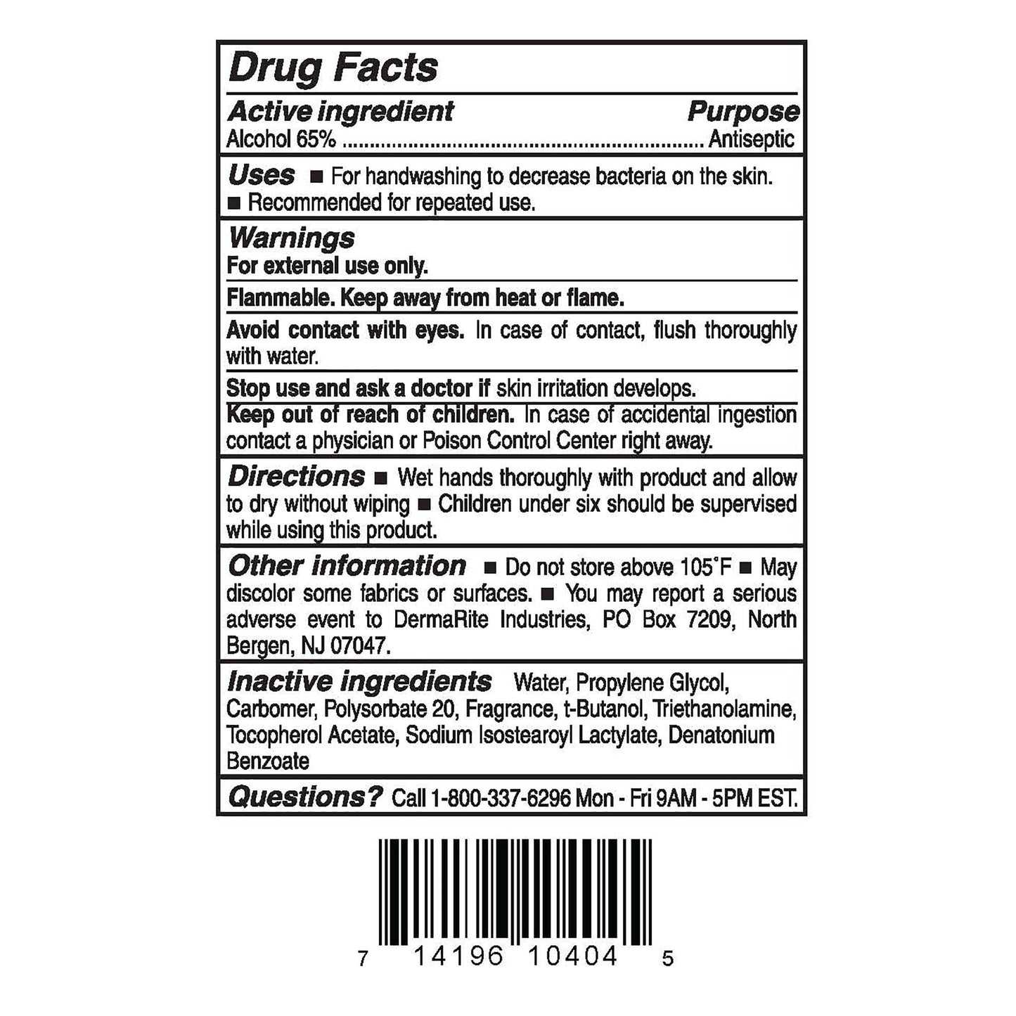 GelRite® Hand Sanitizer 4 oz. Ethyl Alcohol Gel Bottle (576312_CS)