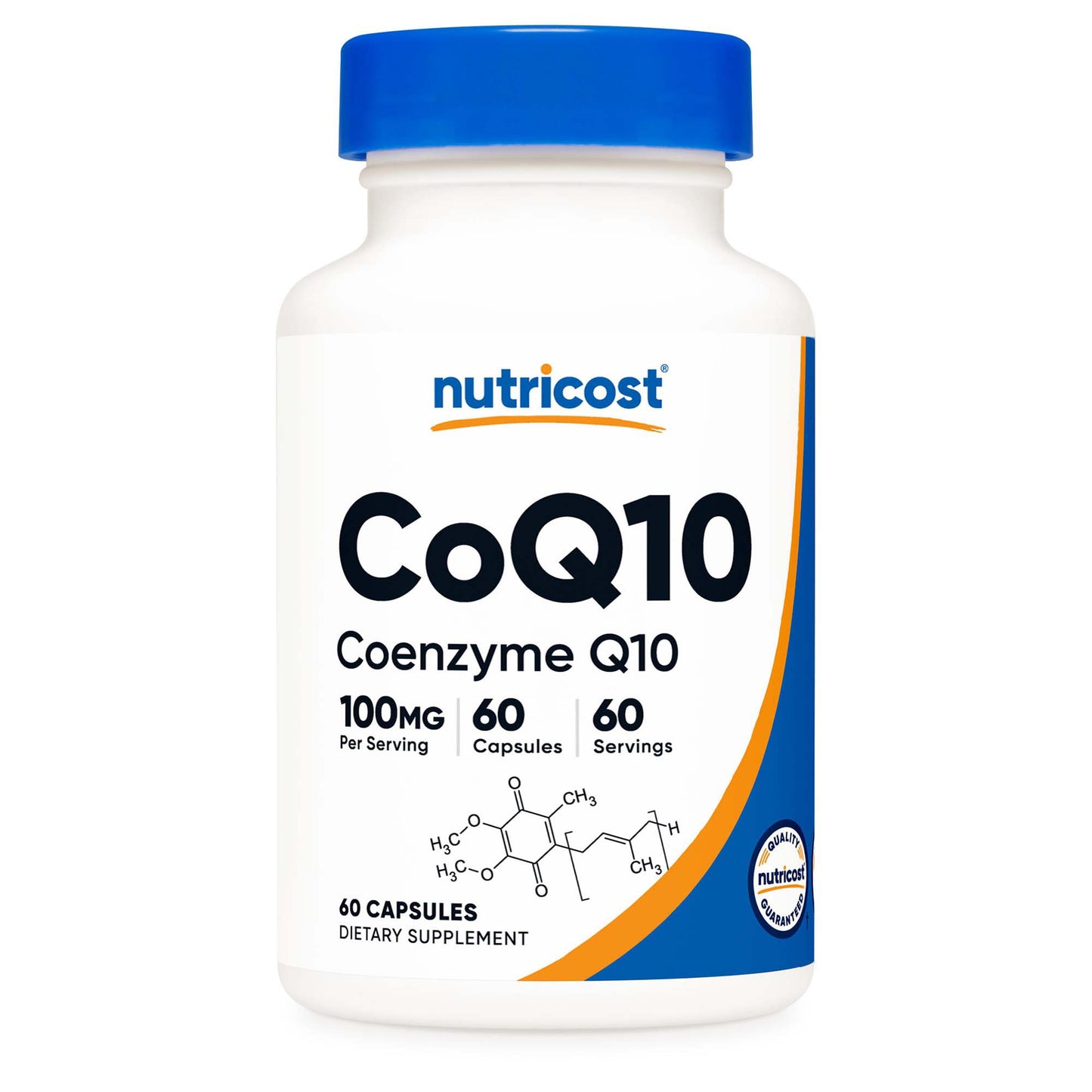 nutricost® Dietary Supplement COQ10 100 mg Strength Capsule 60 Per Bottle (1270247_BT)