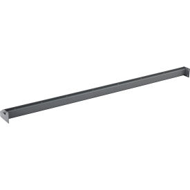 Global Industrial 72"W Bin Rail- Gray (WB606943GY)