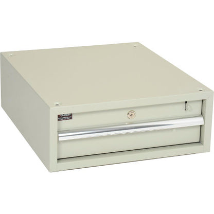 Global Industrial Steel Drawer W/ Cylinder Lock, 17-1/4"W x 20"D, Tan (WB606957TN)