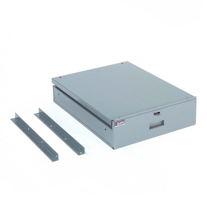 Global Industrial Standard Steel Drawer, 18-1/4"W x 23-7/8"D, Gray (WB606964)