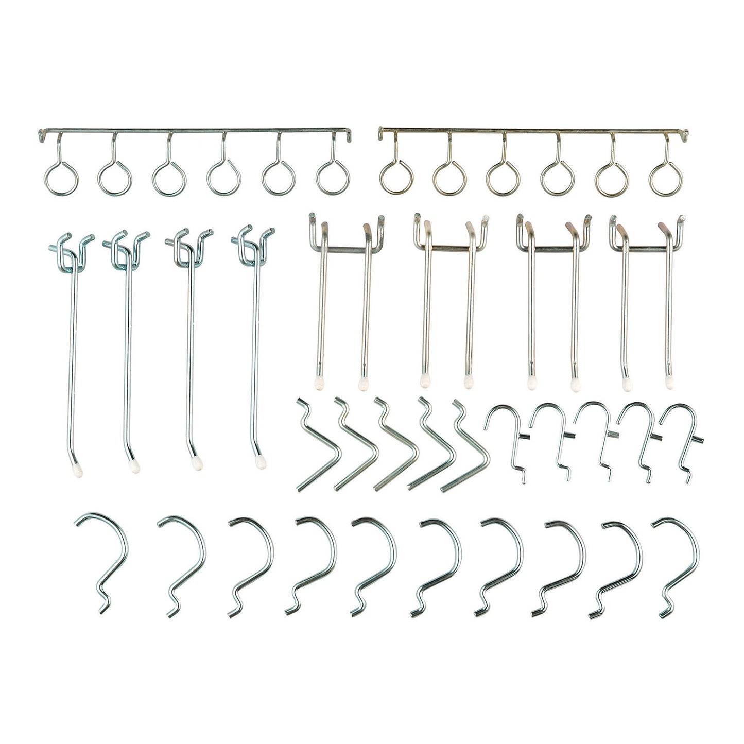 Global Industrial Pegboard Hooks, Pack of 30 (WB606968)