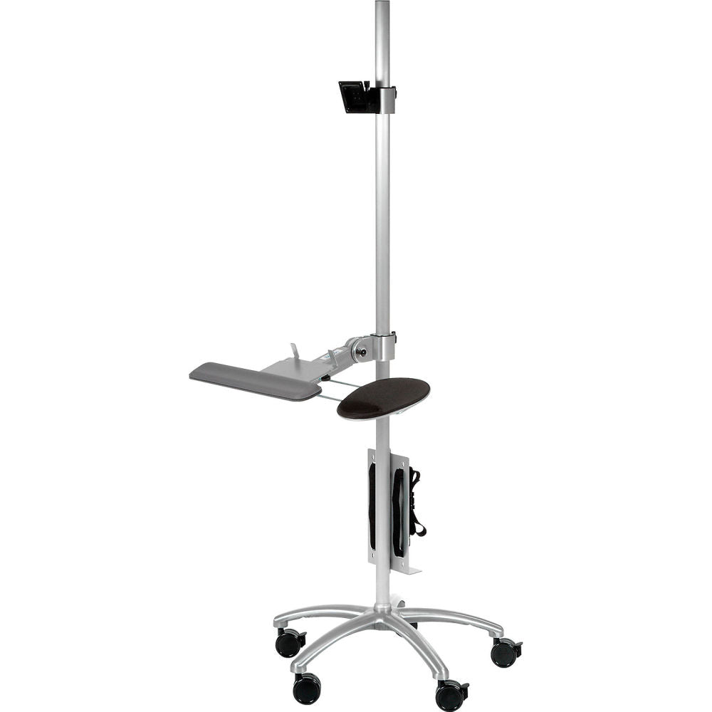 Global Industrial Adjustable Ergonomic Standing Computer Workstation with VESA Mount (WB607300)