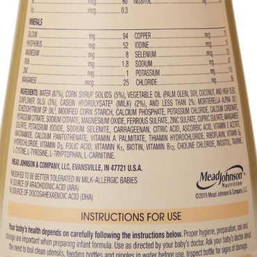Nutramigen® Infant Formula Unflavored 32 oz. Bottle Liquid Iron Cow's Milk Allergy (1170463_CS)