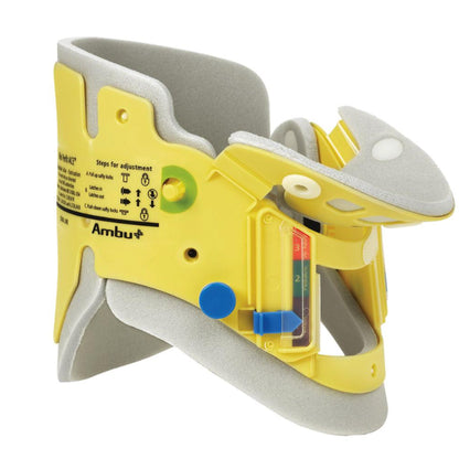 Ambu® Mini Perfit ACE™ Extrication Cervical Collar Preformed Pediatric One Size Fits Most One-Piece / Trachea Opening Adjustable Height Adjustable Neck Circumference (451188_EA)
