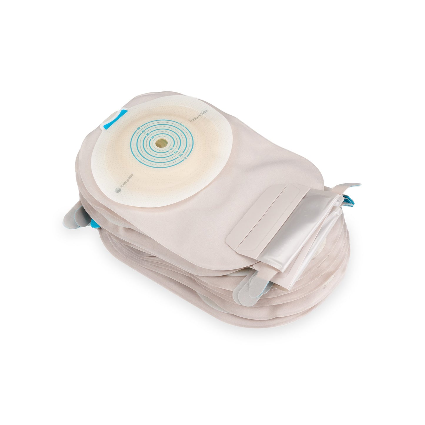SenSura® Mio Convex Ostomy Pouch One-Piece System 11 Inch Length, Maxi Convex Light, Pre-Cut 13/16 Inch Stoma Drainable (1006181_BX)