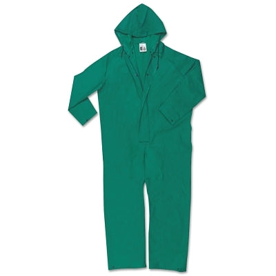 MCR Safety 3881 Dominator Coverall, 0.42 mm, PVC/Poly/PVC, Green, 2X-Large (611-3881X2)